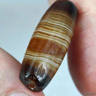 Collectible Ancient Banded Agate Bead  