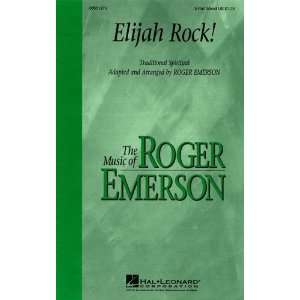  Elijah Rock   3 Part Mixed Choral Sheet Music Musical 