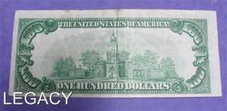 1929 $100.00 NATIONAL CURRENCY RICHMOND VIRGINIA (GNS+  