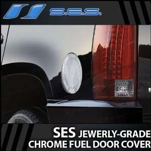  2007 2012 Cadillac Escalade SUV/EXT Chrome Fuel Door Cover 