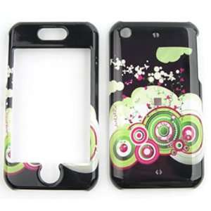  Apple iPhone 1G / 2G Green/Pink Plants and Butterflies on 