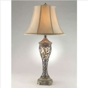  Dale Tiffany Lighting RT70326 Emil Two Light Table Lamp in 
