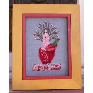  Apple Picker, The   Cross Stitch Pattern Arts, Crafts 