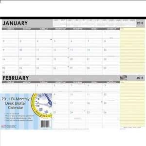 2011 Bi Monthly Desk Blotter Calendar Case Pack 24 