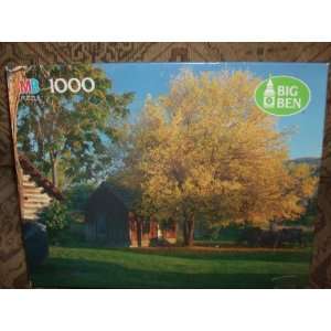 Cashmere Washington 1000 Piece Puzzle with Cabin and Farm Big Ben By 