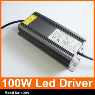 High Power Waterproof Electronic Driver for 100W LED  