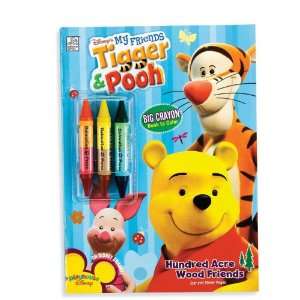   Press Disney Tigger & Pooh Big Crayon Book (1 count) 