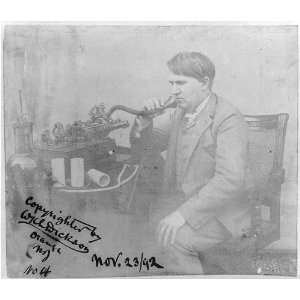  Thomas Alva Edison,1847 1931,invented phonograph,c1892 