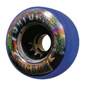 Satori 80mm Blue Big Buds Goo Balls 78A Skateboard Wheels  