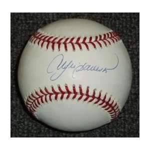   Autographed Andre Dawson Baseball   National League: Sports & Outdoors