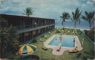 1954 Beachside Motel Fort Lauderdale Florida FL  