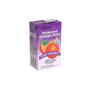  Resource Thickened Orange Juice Honey Consistency 27x8oz 