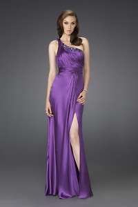 La Femme Dancing With The Stars One Shoulder Gown 0  