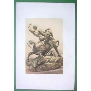  HERO THESEUS Attacking Centaur Bienor Scultpure Battle 