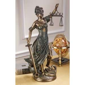 Goddess of Justice Themis Statue