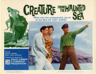 CREATURE FROM THE HAUNTED SEA 61 ROGER CORMAN DIRECTS A SEA MONSTER 