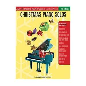  Christmas Piano Solos   First Grade (Book/CD Pack 