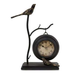  Bird Perch Mantle Table Clock: Arts, Crafts & Sewing