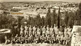   PALESTINE British RAF Photograph ISRAEL Holy Land JERUSALEM City Wall