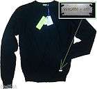   00 Versace Jeans by Versace Crewneck Sweater Pullover in Black Size M