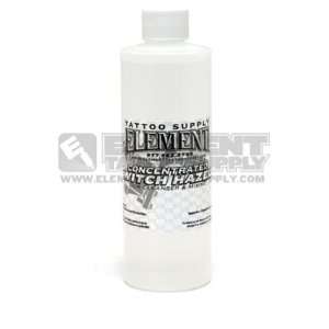  Element Tattoo Supply Concentrated Witch Hazel 8 oz Bottle used 