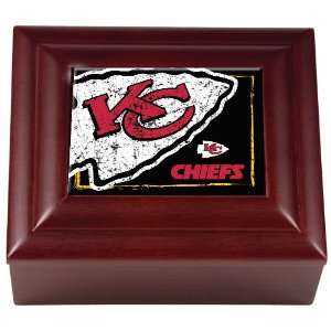 Kansas City Chiefs NFL Wood Keepsake Box