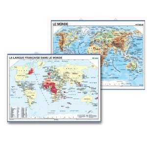  World Map of Spanish Speaking Countries: Office Products