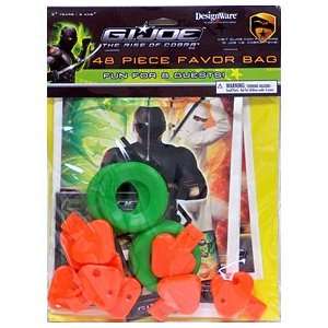  G.I. Joe The Rise of Cobra 48 Piece Favor Bag Health 