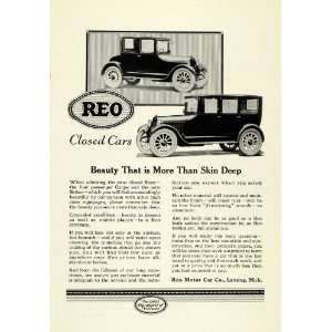   Coupe Sedan Reo Motor Car Co   Original Print Ad: Home & Kitchen