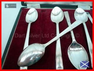 Cased Set of Sterling Silver Teaspoons~Hallmarked Sheffield 1946 
