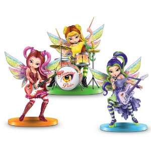   Figurine Collection: Jasmine And The Flaming Pixies: Home & Kitchen