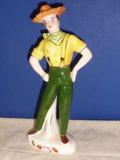 Kreiss & Co Hand Painted Male Figurine 10 tall  