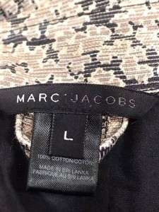 Marc Jacobs Bergdorf Goodman Black/Cream TRENCH L  