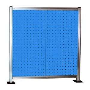    2 Panel Single Sided Bench Mounted Stand   Blue: Everything Else