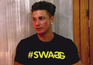   Sweat Shirt #SWAG Jersey Shore DJ Pauly D T Shirt #SWAGG MTV  