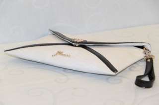 LADIES CONFESSION ENVELOPE CLUTCH WHITE # GU 9861  