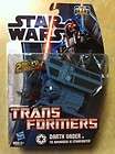 Star Wars Transformers Crossovers Darth Vader to Tie Advanced X1 