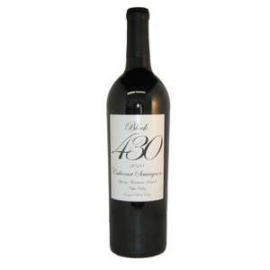  Block 430 Spring Mountain Cabernet Sauvigon 2010 750ML 