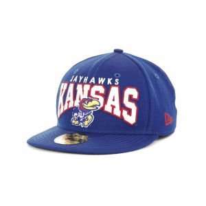   Kansas Jayhawks New Era 59Fifty NCAA Blockhead Cap