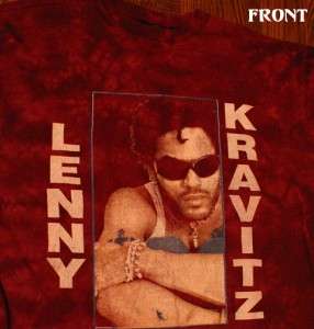 Lenny Kravitz Black Crowes Tour 99 T Shirt L  
