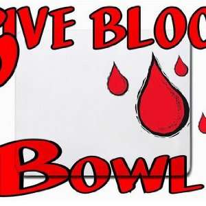  Give Blood Bowl Mousepad
