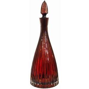  Faberge Ruby dOrient Crystal Decanter