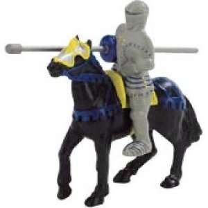   Bullyland Knight with Lance (without a Horse) blue color Toys & Games