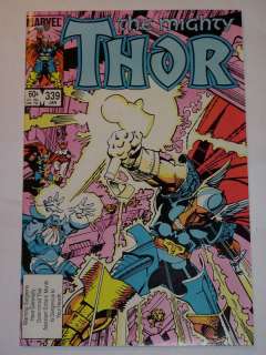 Thor #339 VF/NM 3rd Beta Ray Bill / Walt Simonson  