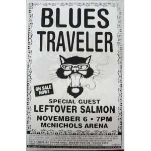  Blues Traveler Leftover Salmon Denver Concert Poster