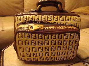 FENDI BANK SO RARE VINTAGE ESTATE FIND  