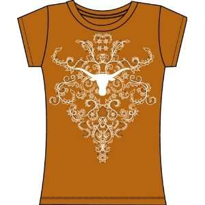   University of Texas Longhorns Womens Graphic Tee: Sports & Outdoors