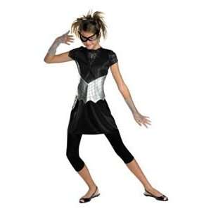 Spider Girl Black Suited Child Costume Size 7 8 Medium 
