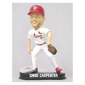   Cardinals Chris Carpenter Blatinum Bobble Head