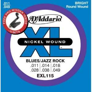    Jazz Rock, 11 49, 10 Sets with Free Pro Winder Musical Instruments